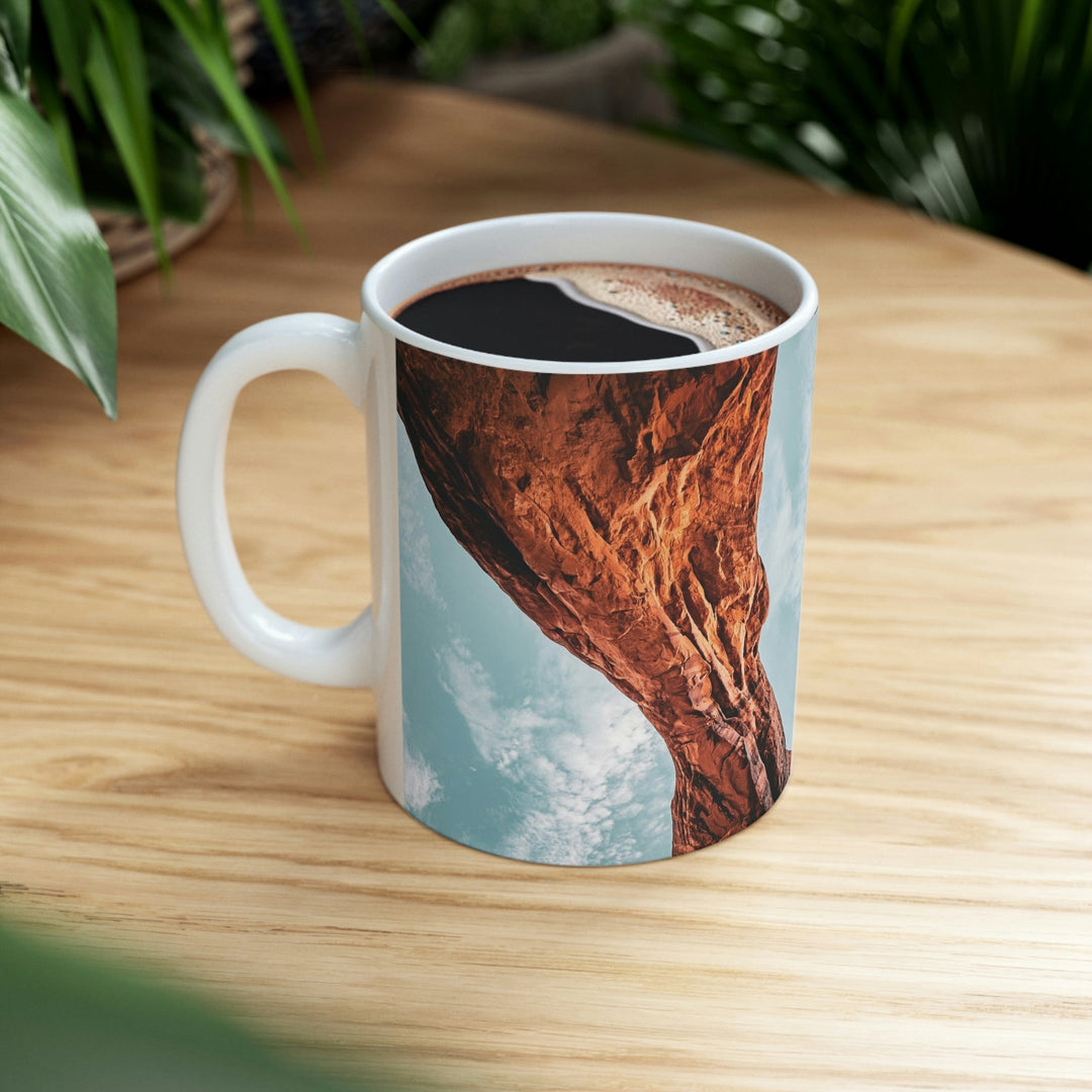 Natural Frames Part 3 - Ceramic Mug 11oz - Visiting This World