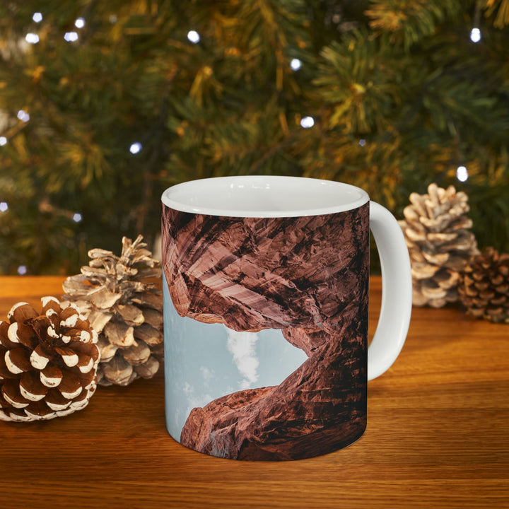 Natural Frames Part 3 - Ceramic Mug 11oz - Visiting This World