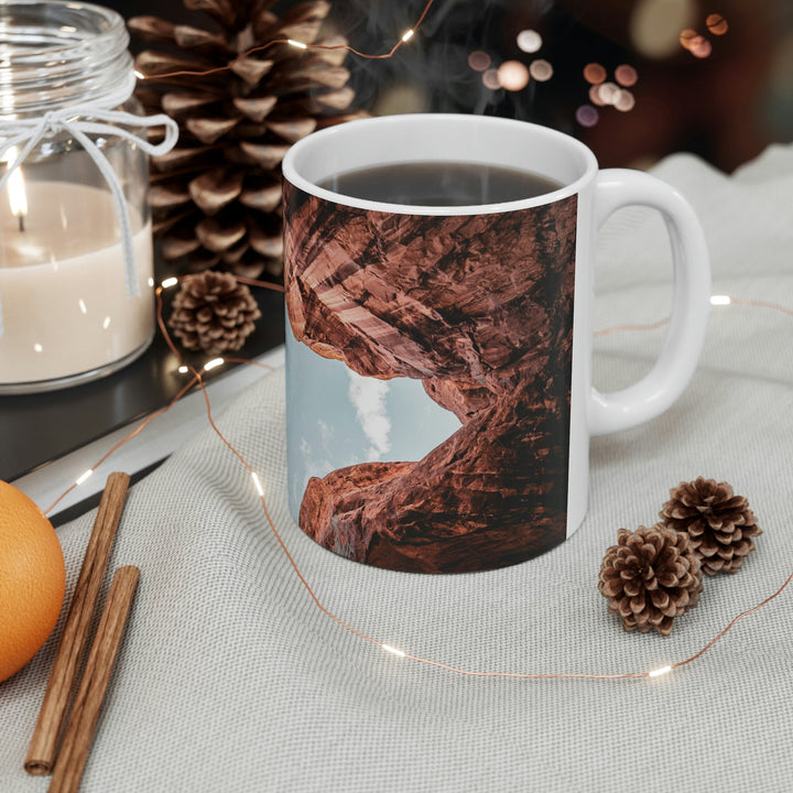 Natural Frames Part 3 - Ceramic Mug 11oz - Visiting This World