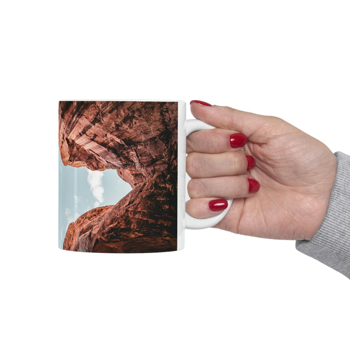 Natural Frames Part 3 - Ceramic Mug 11oz - Visiting This World