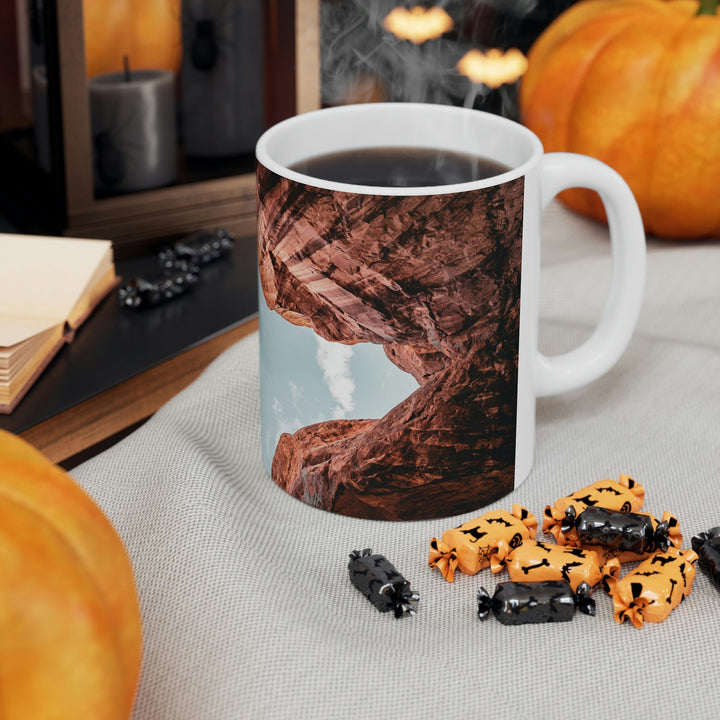 Natural Frames Part 3 - Ceramic Mug 11oz - Visiting This World