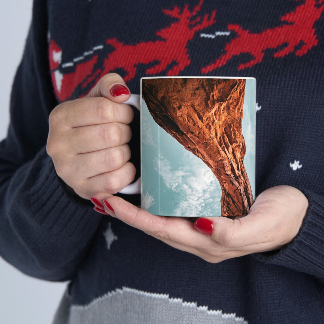 Natural Frames Part 3 - Ceramic Mug 11oz - Visiting This World