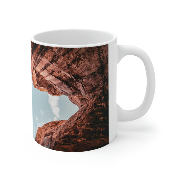 Natural Frames Part 3 - Ceramic Mug 11oz - Visiting This World