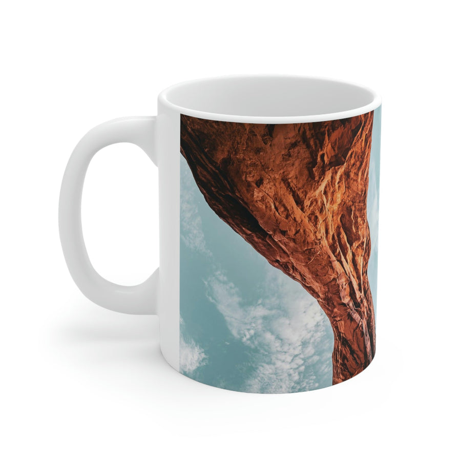 Natural Frames Part 3 - Ceramic Mug 11oz - Visiting This World