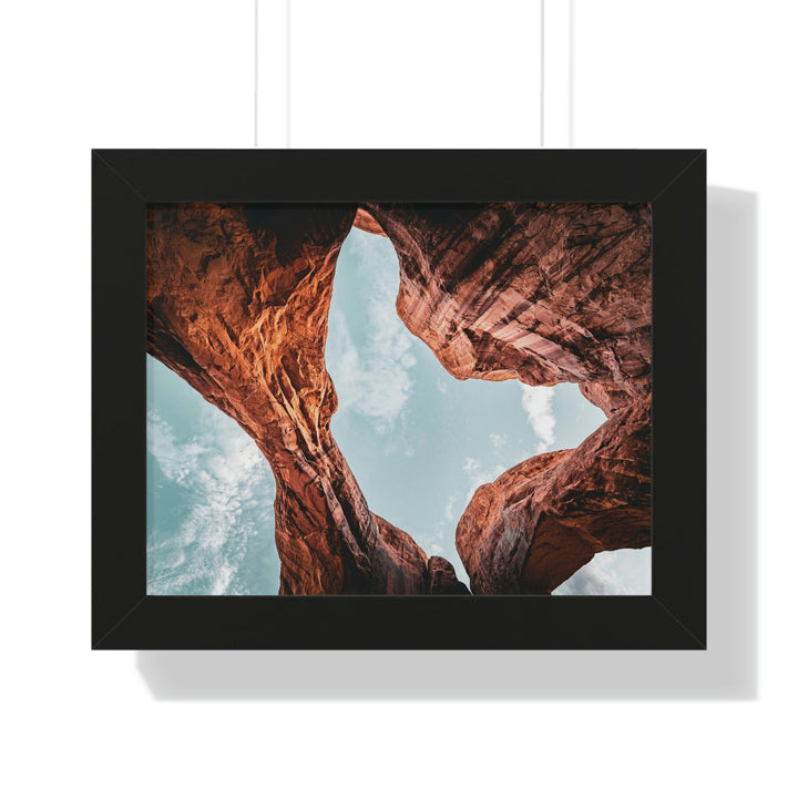 Natural Frames Part 3 - Framed Print - Visiting This World