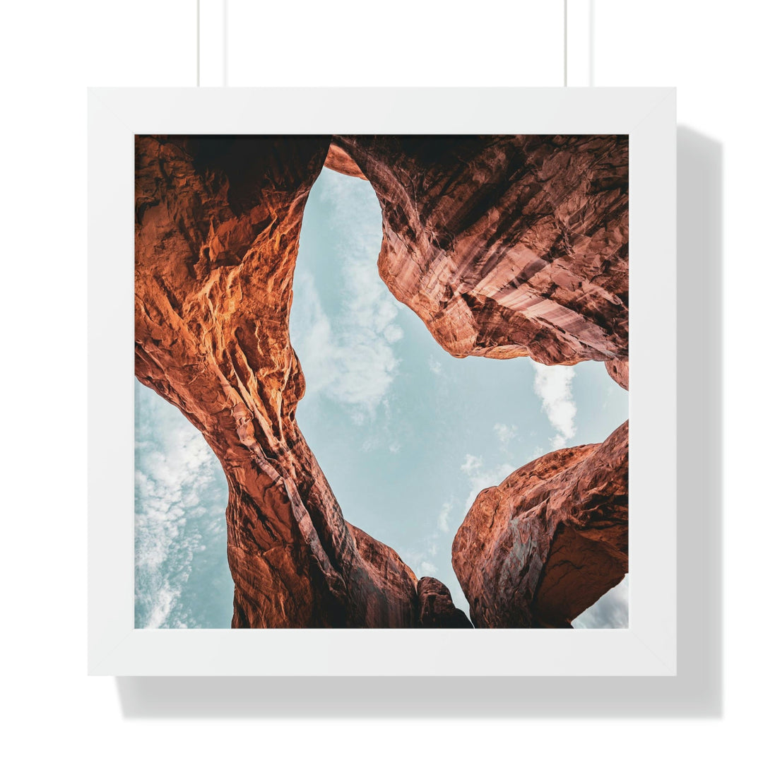 Natural Frames Part 3 - Framed Print - Visiting This World