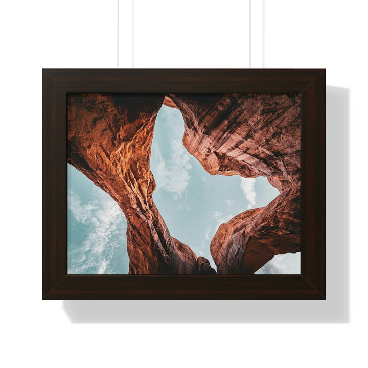 Natural Frames Part 3 - Framed Print - Visiting This World