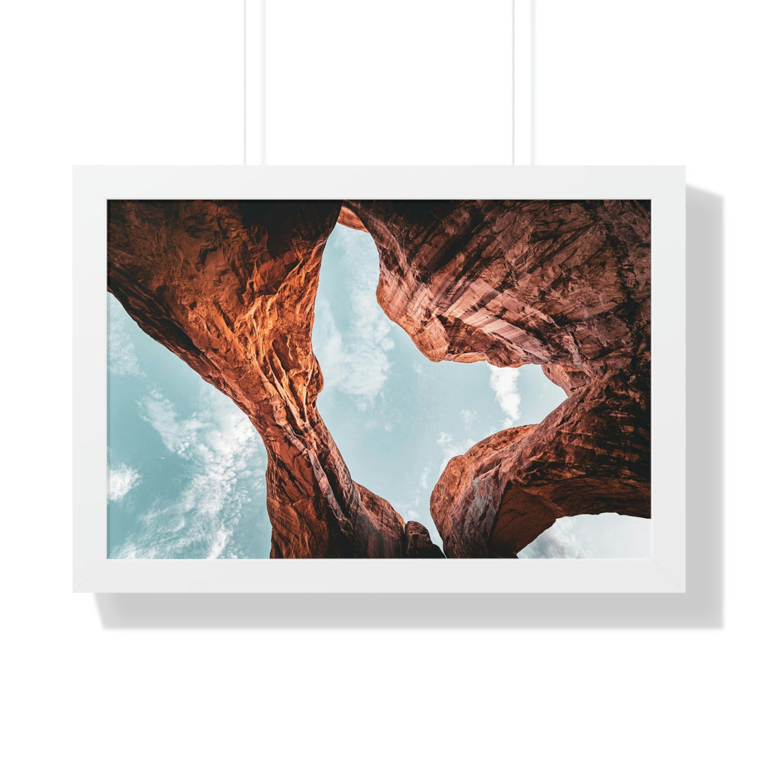 Natural Frames Part 3 - Framed Print - Visiting This World