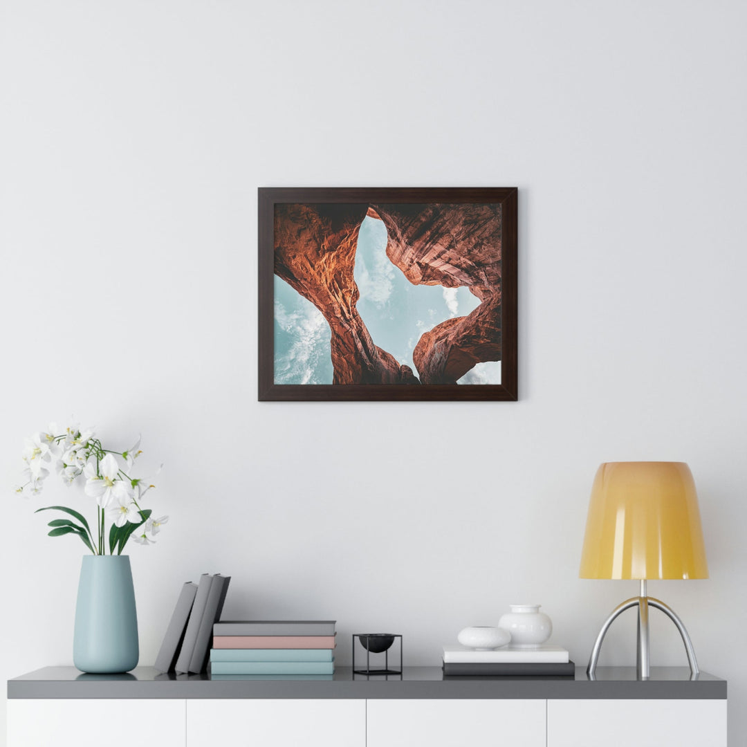 Natural Frames Part 3 - Framed Print - Visiting This World