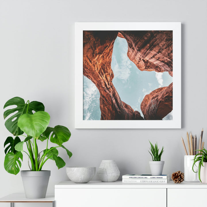 Natural Frames Part 3 - Framed Print - Visiting This World