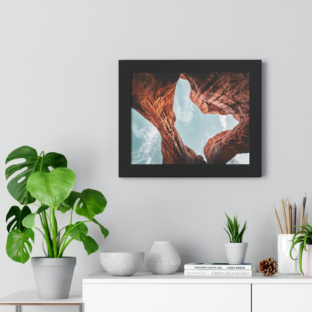 Natural Frames Part 3 - Framed Print - Visiting This World