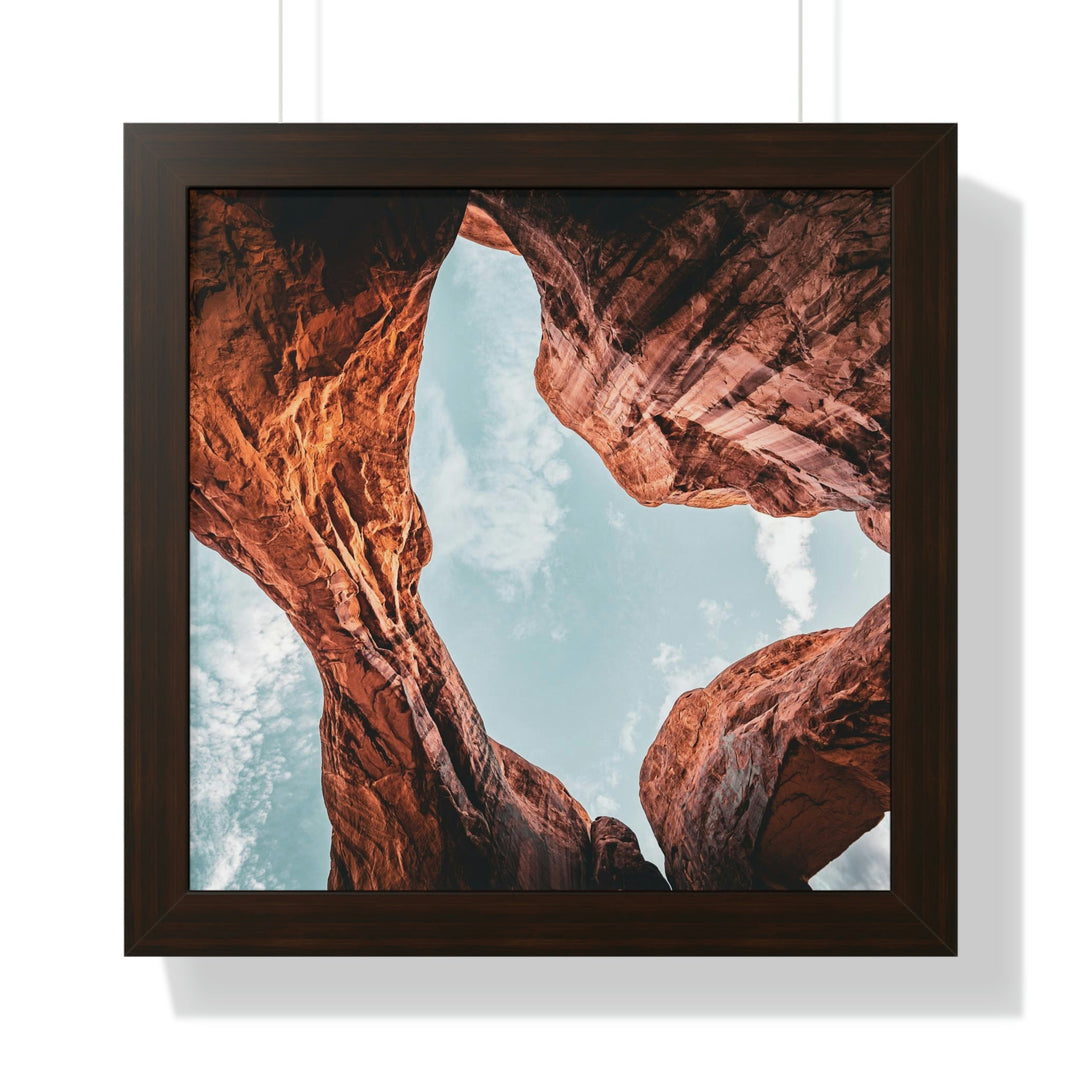 Natural Frames Part 3 - Framed Print - Visiting This World