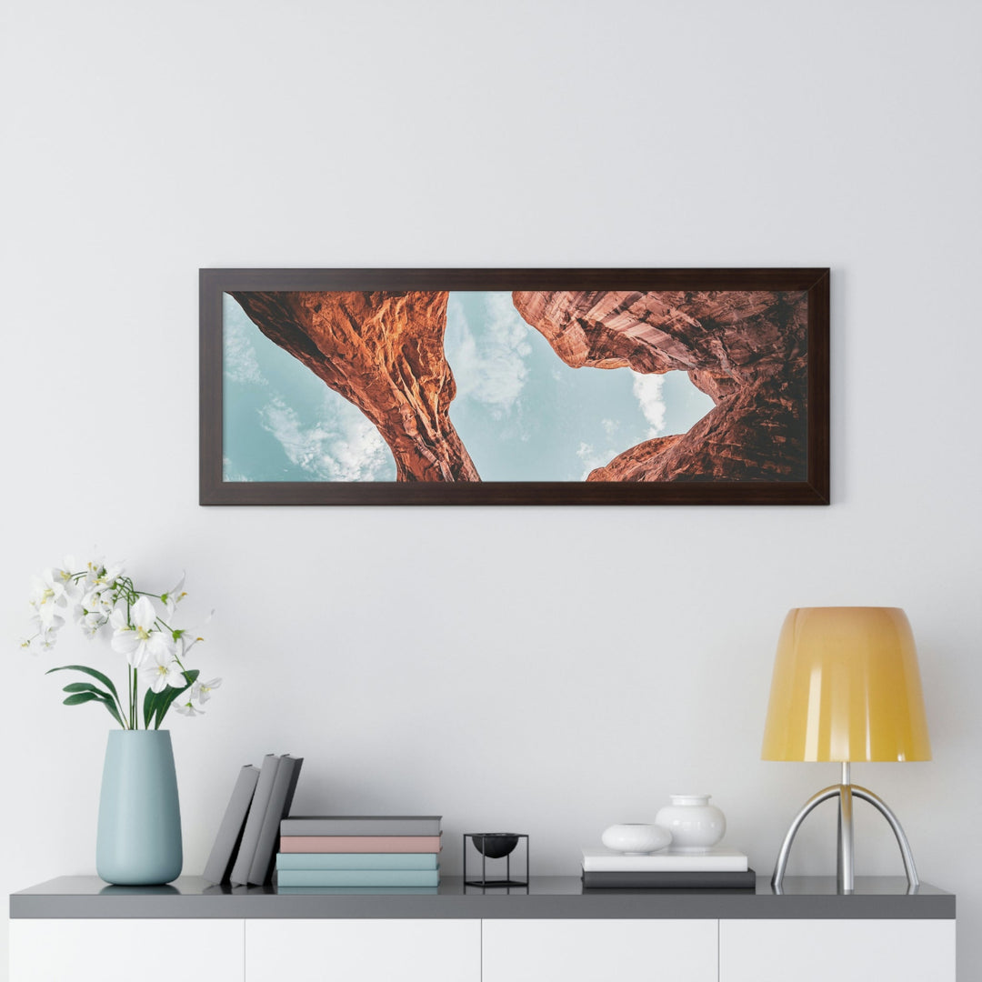 Natural Frames Part 3 - Framed Print - Visiting This World