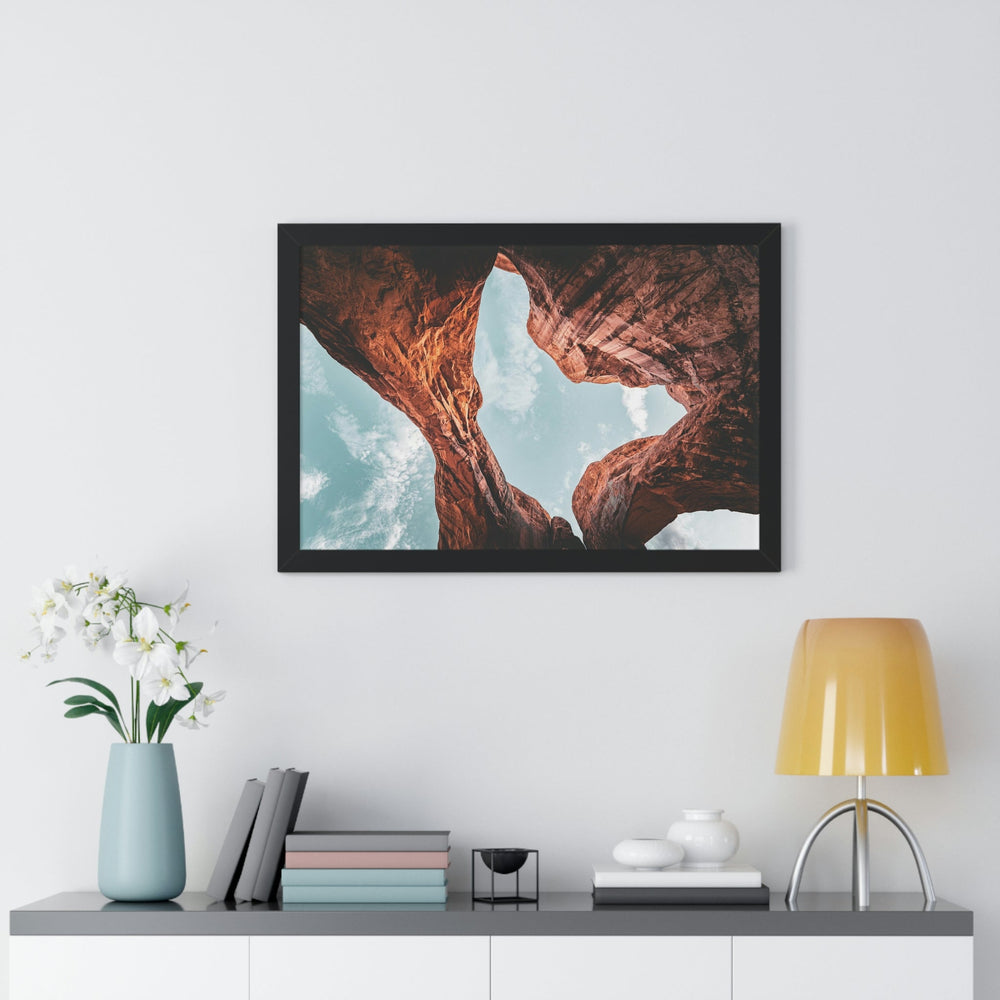 Natural Frames Part 3 - Framed Print - Visiting This World