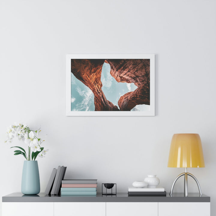 Natural Frames Part 3 - Framed Print - Visiting This World