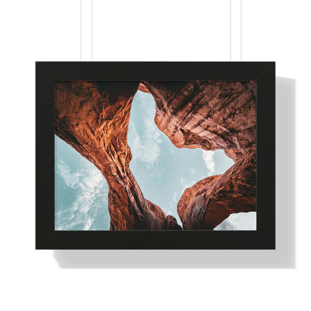 Natural Frames Part 3 - Framed Print - Visiting This World