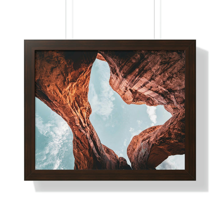 Natural Frames Part 3 - Framed Print - Visiting This World