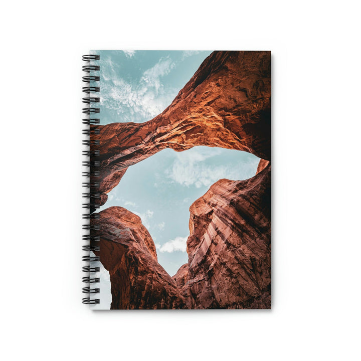 Natural Frames Part 3 - Spiral Ruled Line Notebook - Visiting This World