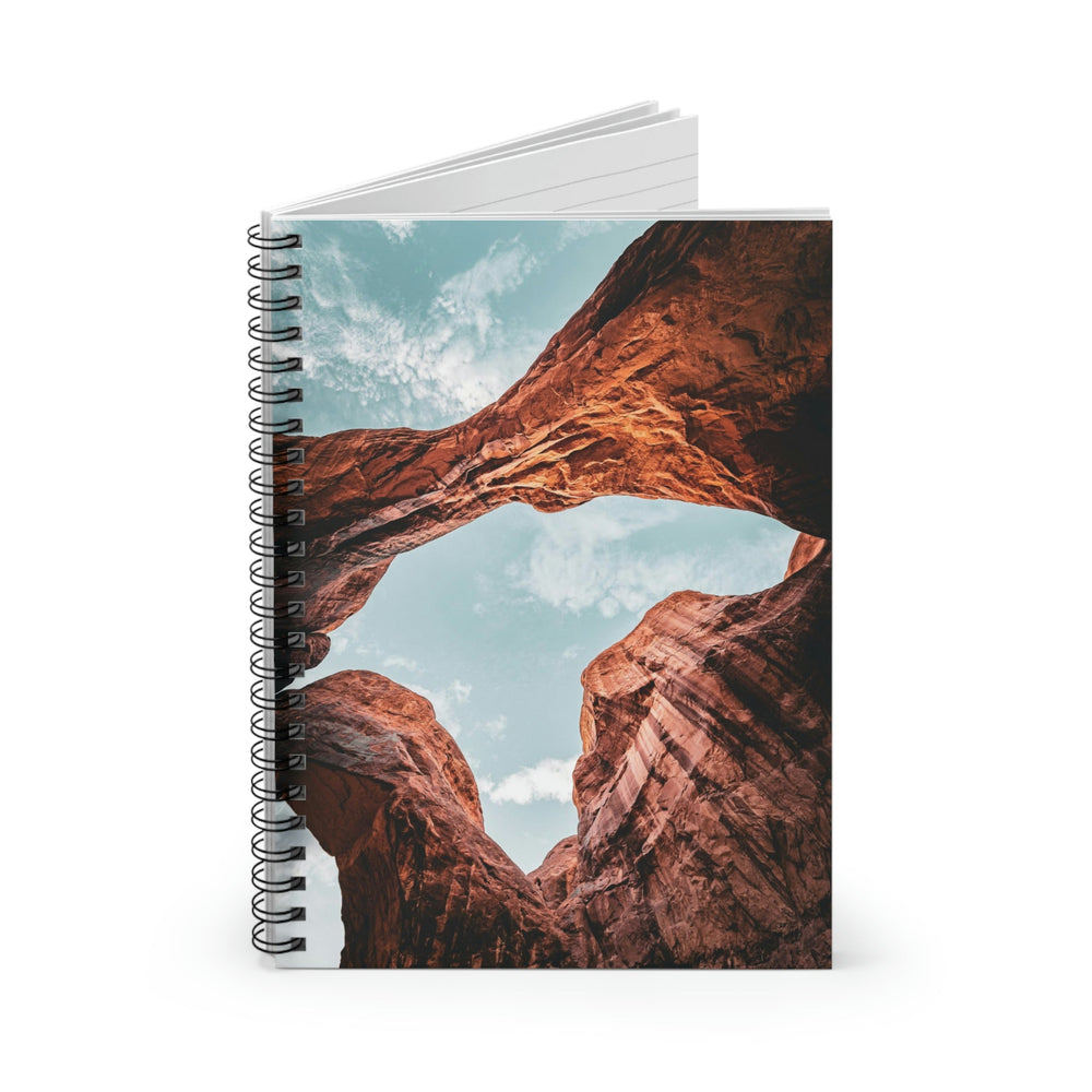 Natural Frames Part 3 - Spiral Ruled Line Notebook - Visiting This World