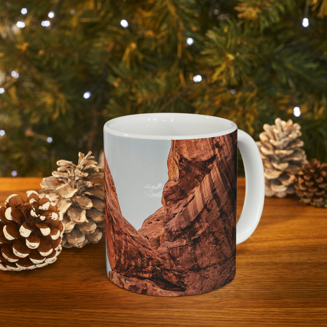 Natural Frames Part 4 - Ceramic Mug 11oz - Visiting This World