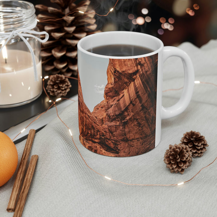 Natural Frames Part 4 - Ceramic Mug 11oz - Visiting This World