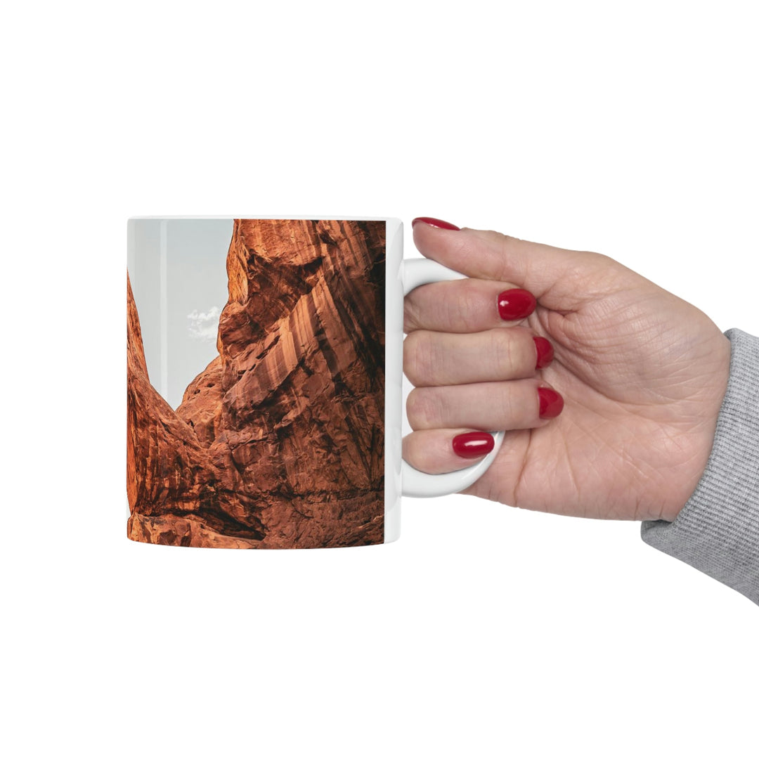 Natural Frames Part 4 - Ceramic Mug 11oz - Visiting This World