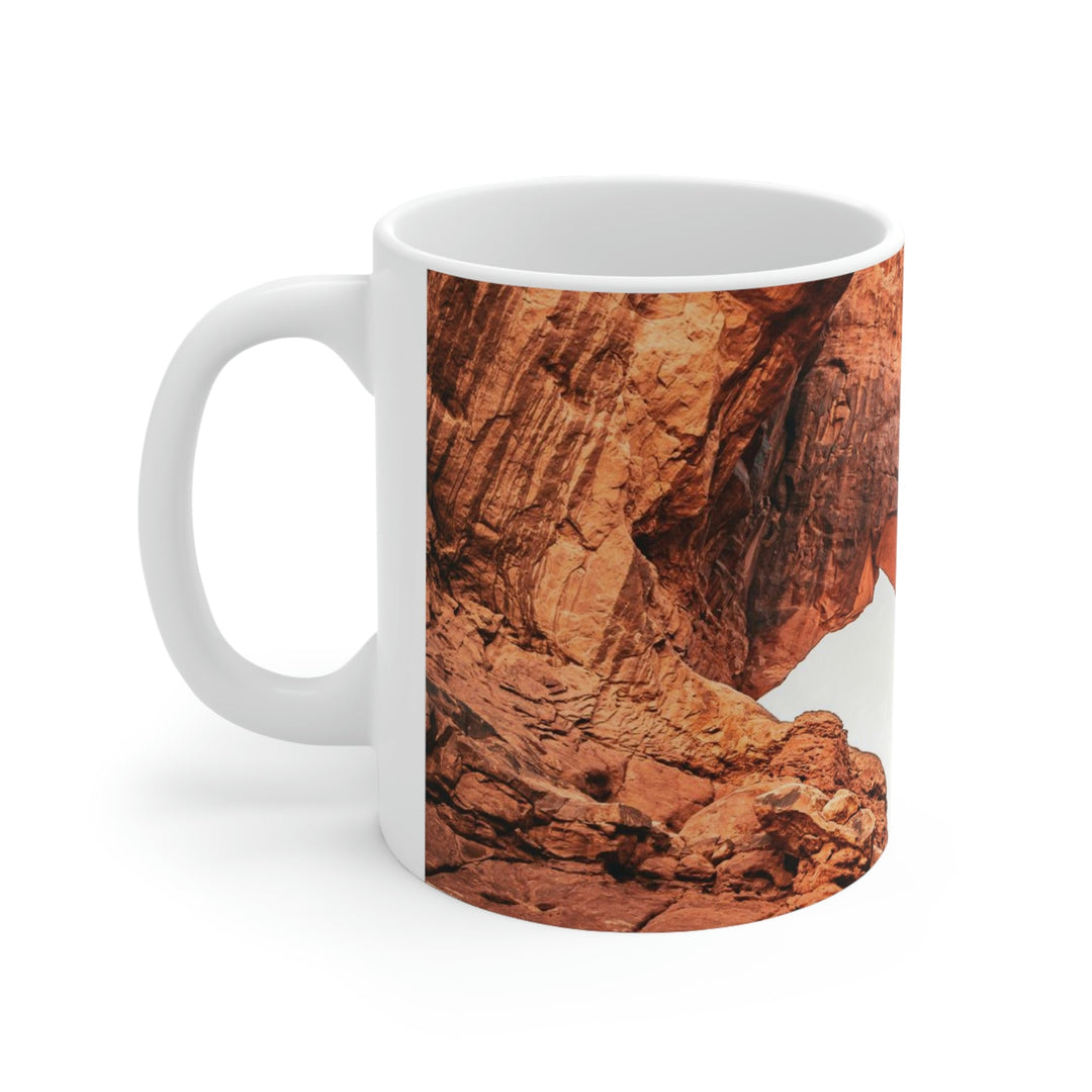 Natural Frames Part 4 - Ceramic Mug 11oz - Visiting This World