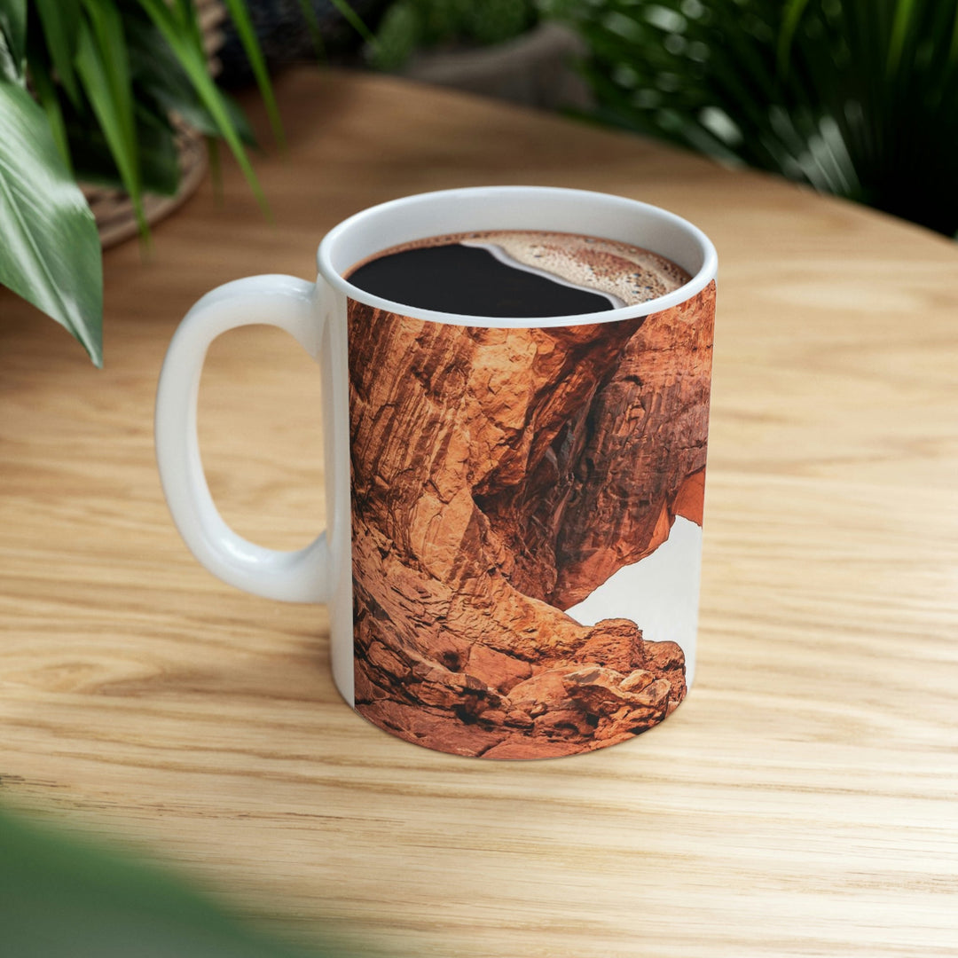 Natural Frames Part 4 - Ceramic Mug 11oz - Visiting This World