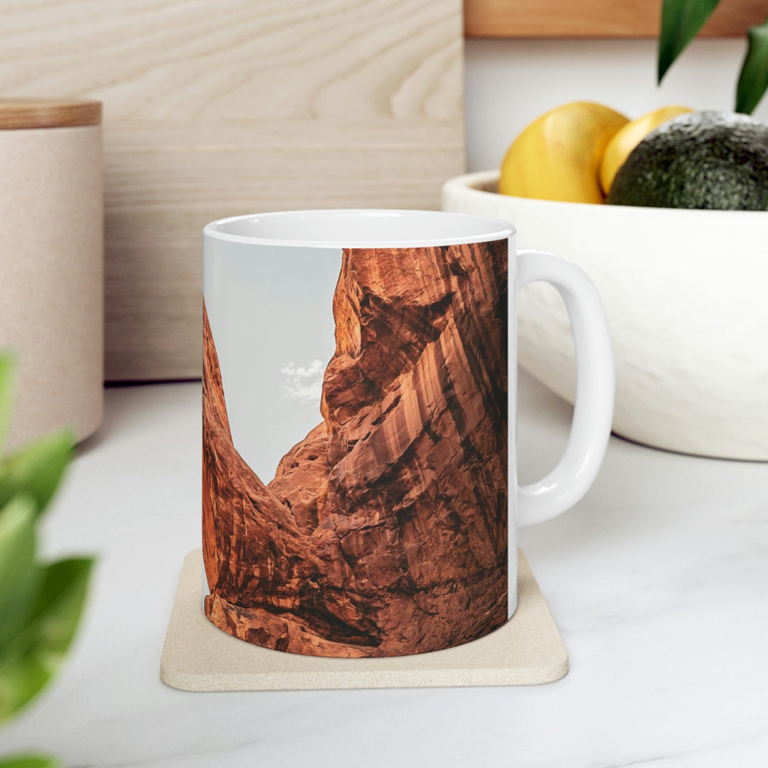 Natural Frames Part 4 - Ceramic Mug 11oz - Visiting This World