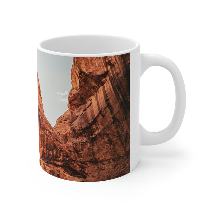 Natural Frames Part 4 - Ceramic Mug 11oz - Visiting This World