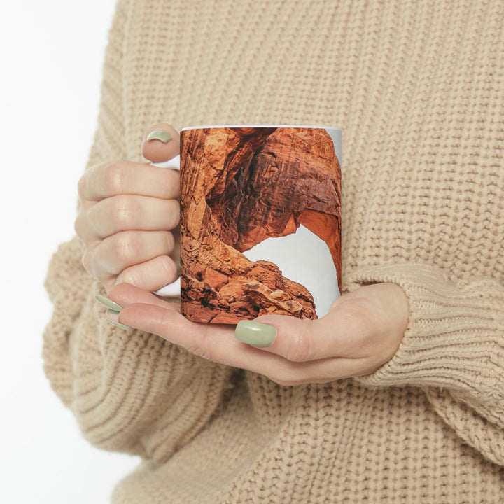 Natural Frames Part 4 - Ceramic Mug 11oz - Visiting This World