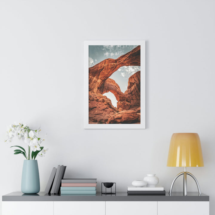 Natural Frames Part 4 - Framed Print - Visiting This World