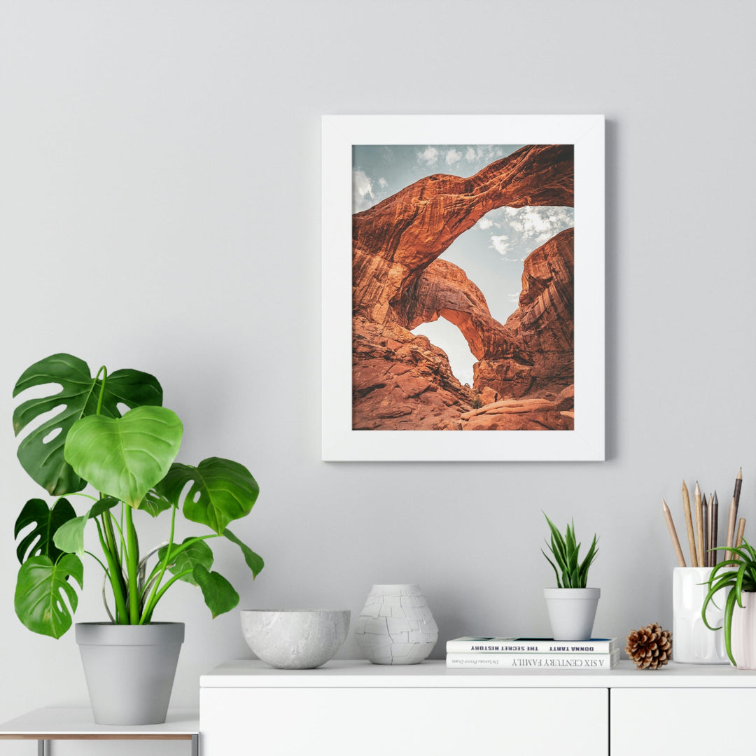 Natural Frames Part 4 - Framed Print - Visiting This World