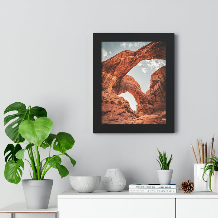 Natural Frames Part 4 - Framed Print - Visiting This World