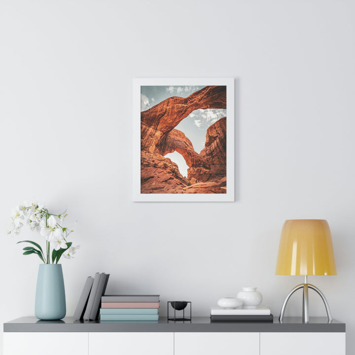 Natural Frames Part 4 - Framed Print - Visiting This World