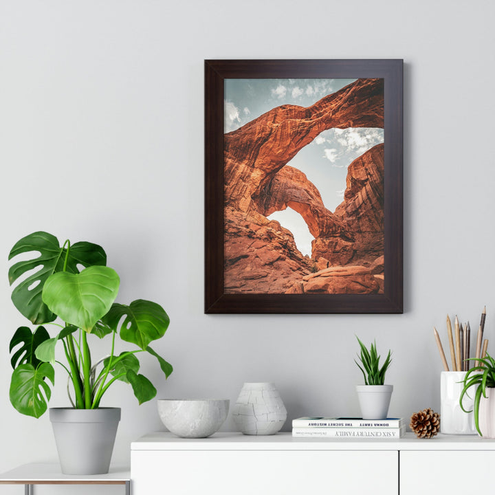 Natural Frames Part 4 - Framed Print - Visiting This World