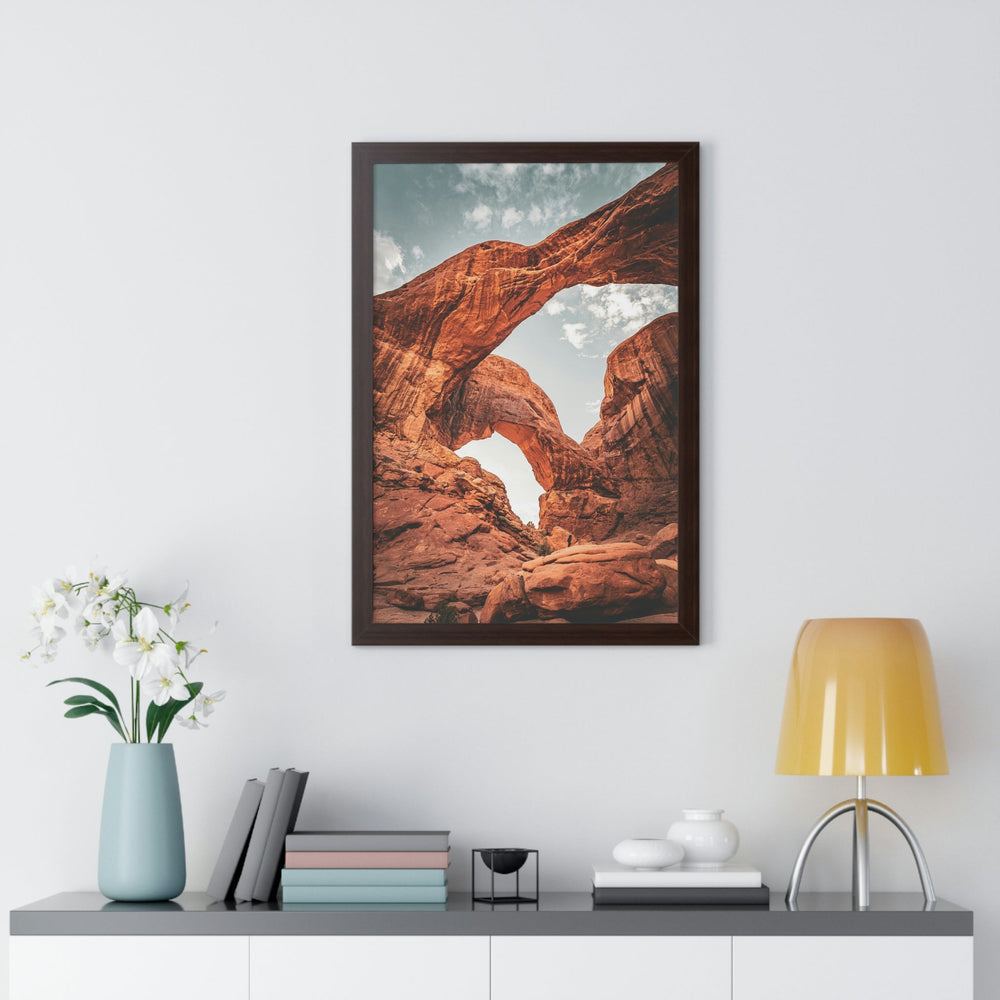 Natural Frames Part 4 - Framed Print - Visiting This World