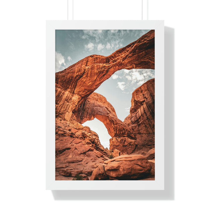 Natural Frames Part 4 - Framed Print - Visiting This World