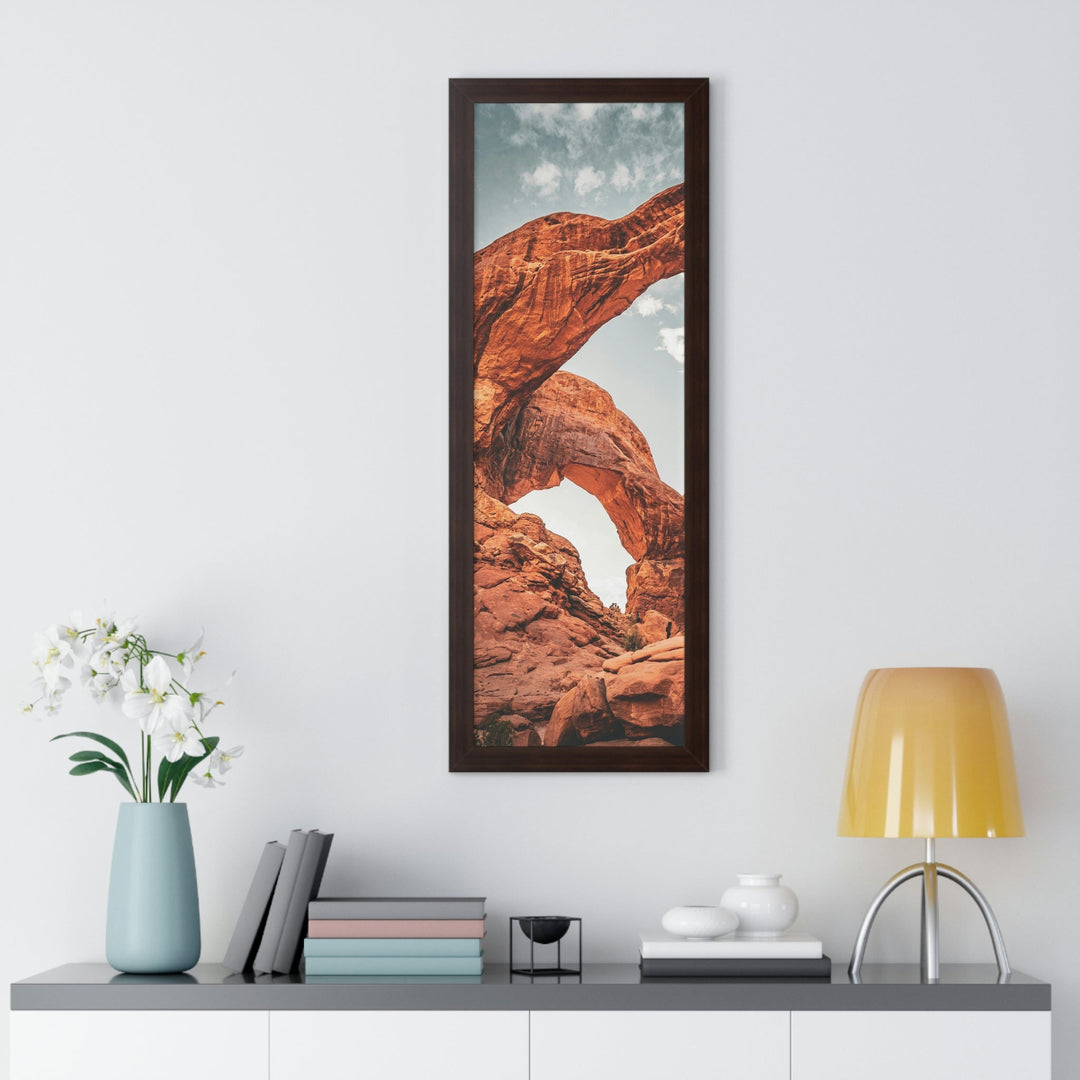 Natural Frames Part 4 - Framed Print - Visiting This World