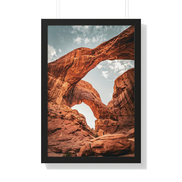 Natural Frames Part 4 - Framed Print - Visiting This World