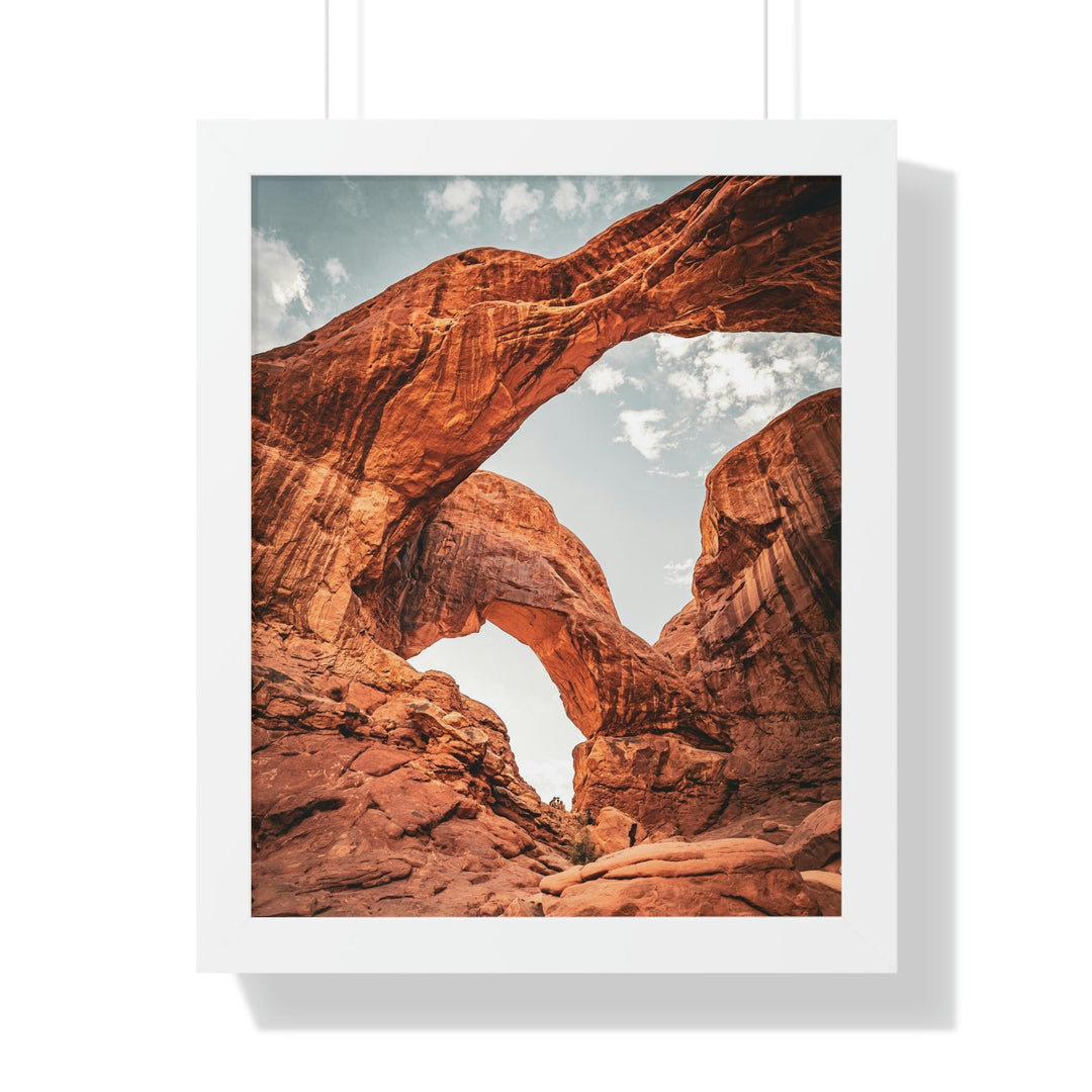 Natural Frames Part 4 - Framed Print - Visiting This World