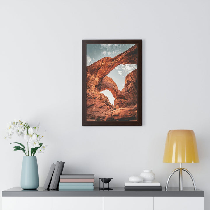 Natural Frames Part 4 - Framed Print - Visiting This World