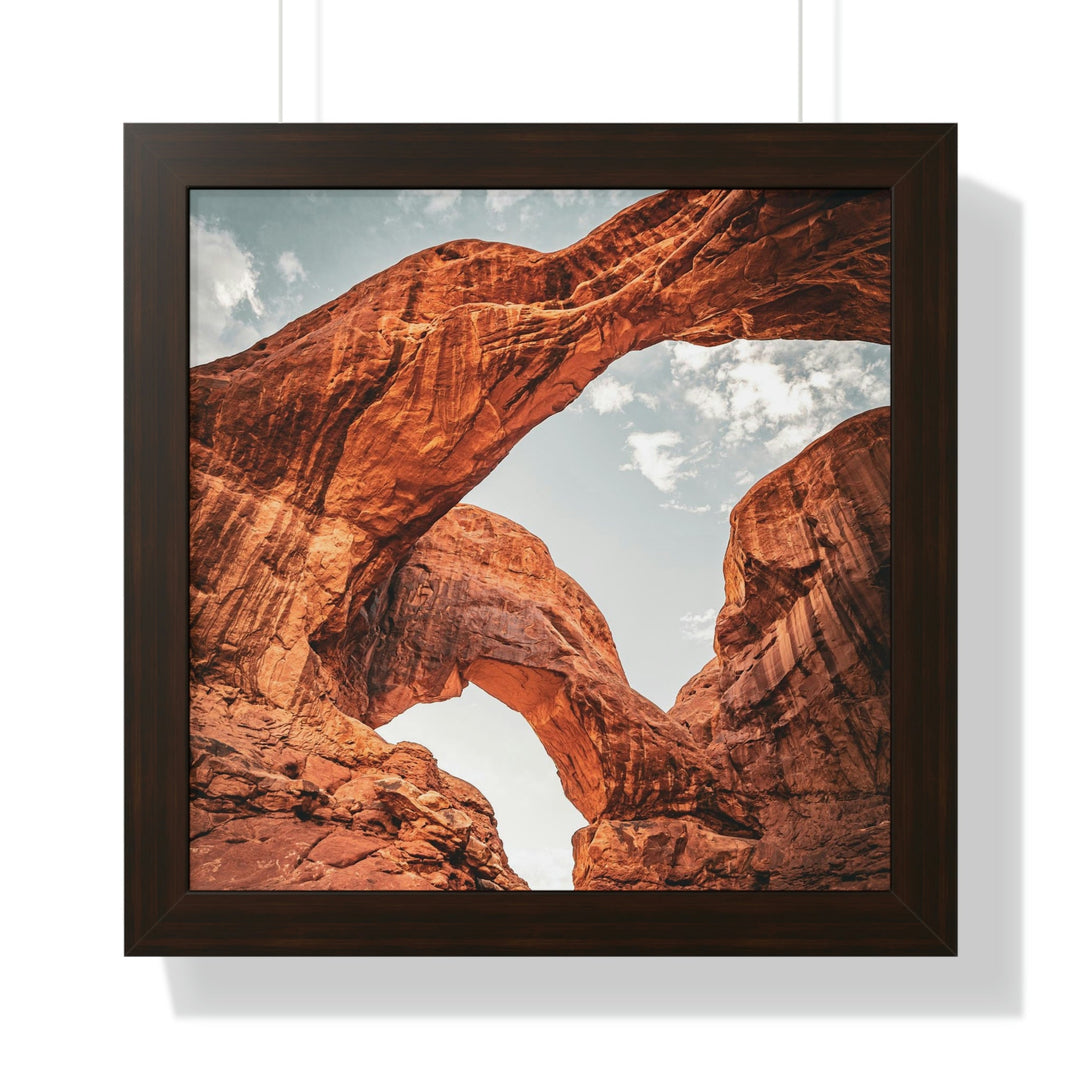 Natural Frames Part 4 - Framed Print - Visiting This World