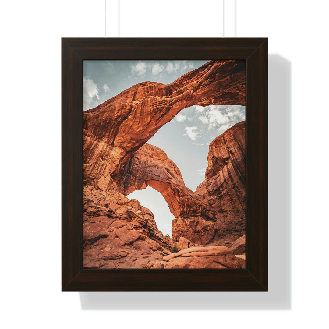 Natural Frames Part 4 - Framed Print - Visiting This World