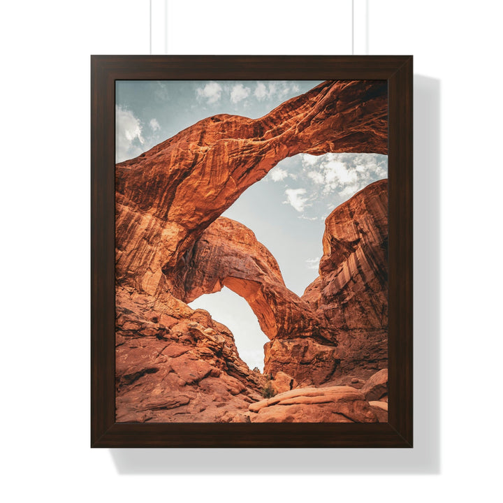 Natural Frames Part 4 - Framed Print - Visiting This World