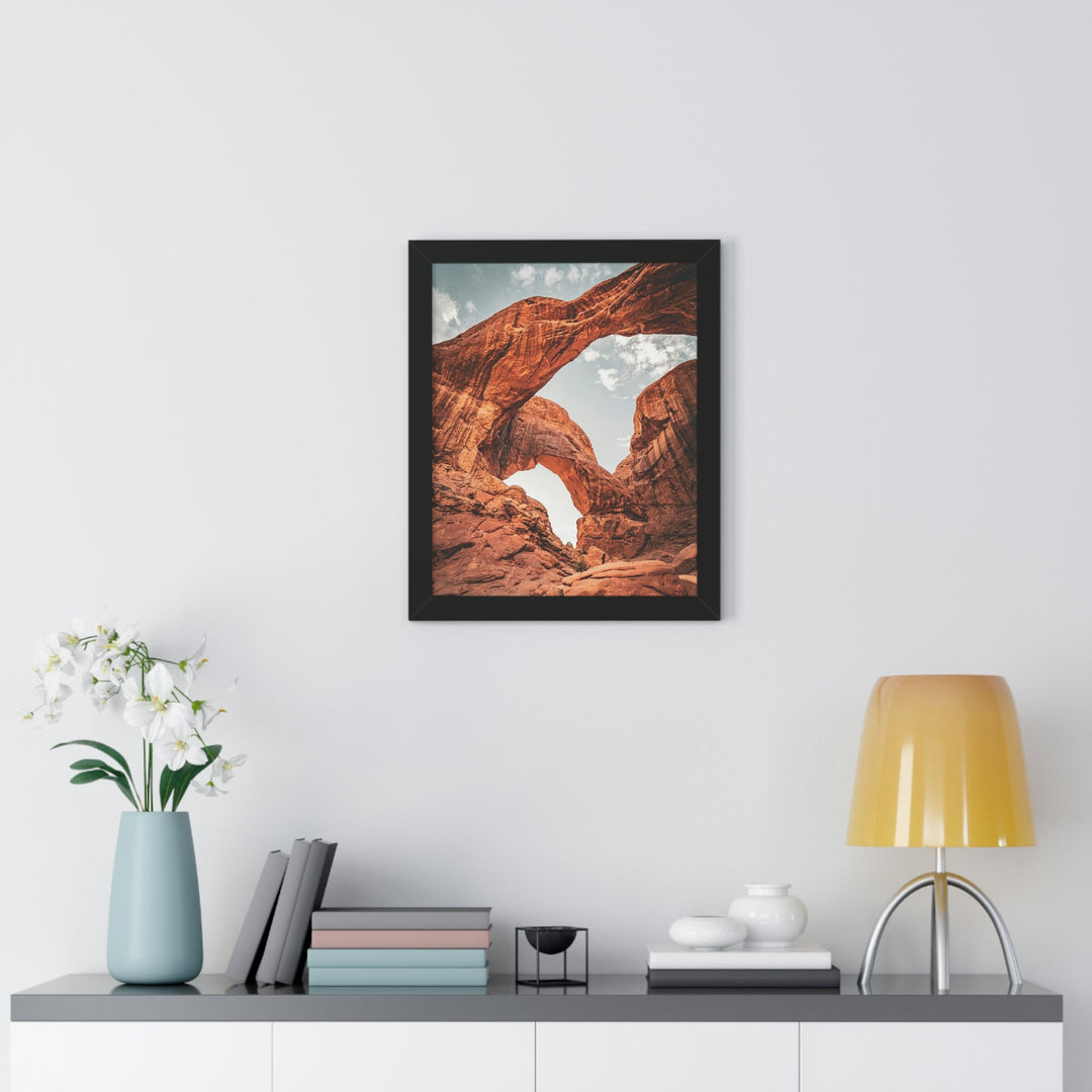 Natural Frames Part 4 - Framed Print - Visiting This World