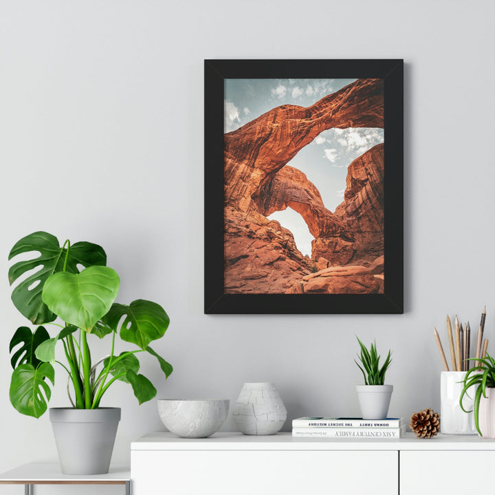 Natural Frames Part 4 - Framed Print - Visiting This World