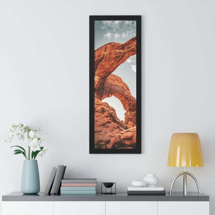 Natural Frames Part 4 - Framed Print - Visiting This World