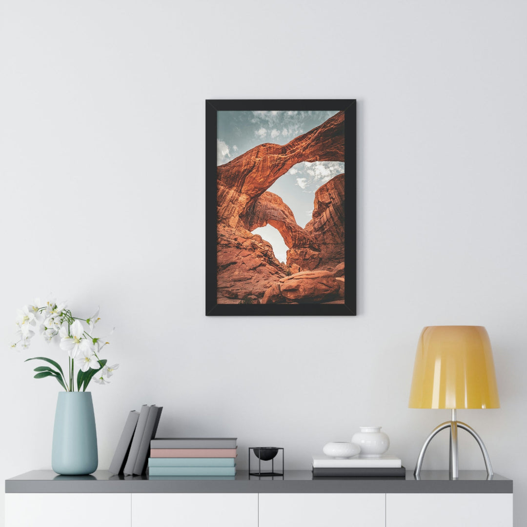 Natural Frames Part 4 - Framed Print - Visiting This World