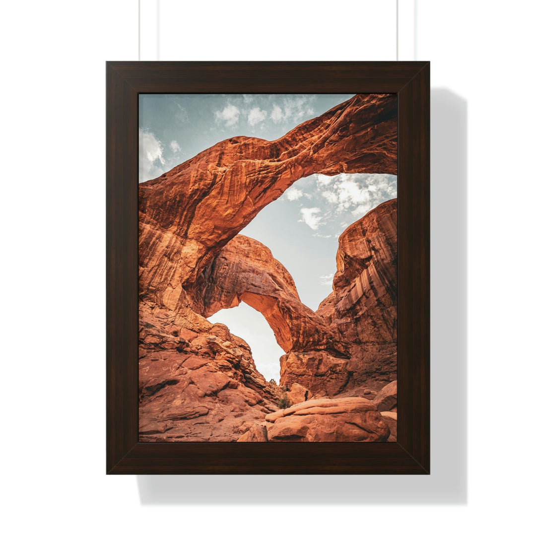 Natural Frames Part 4 - Framed Print - Visiting This World